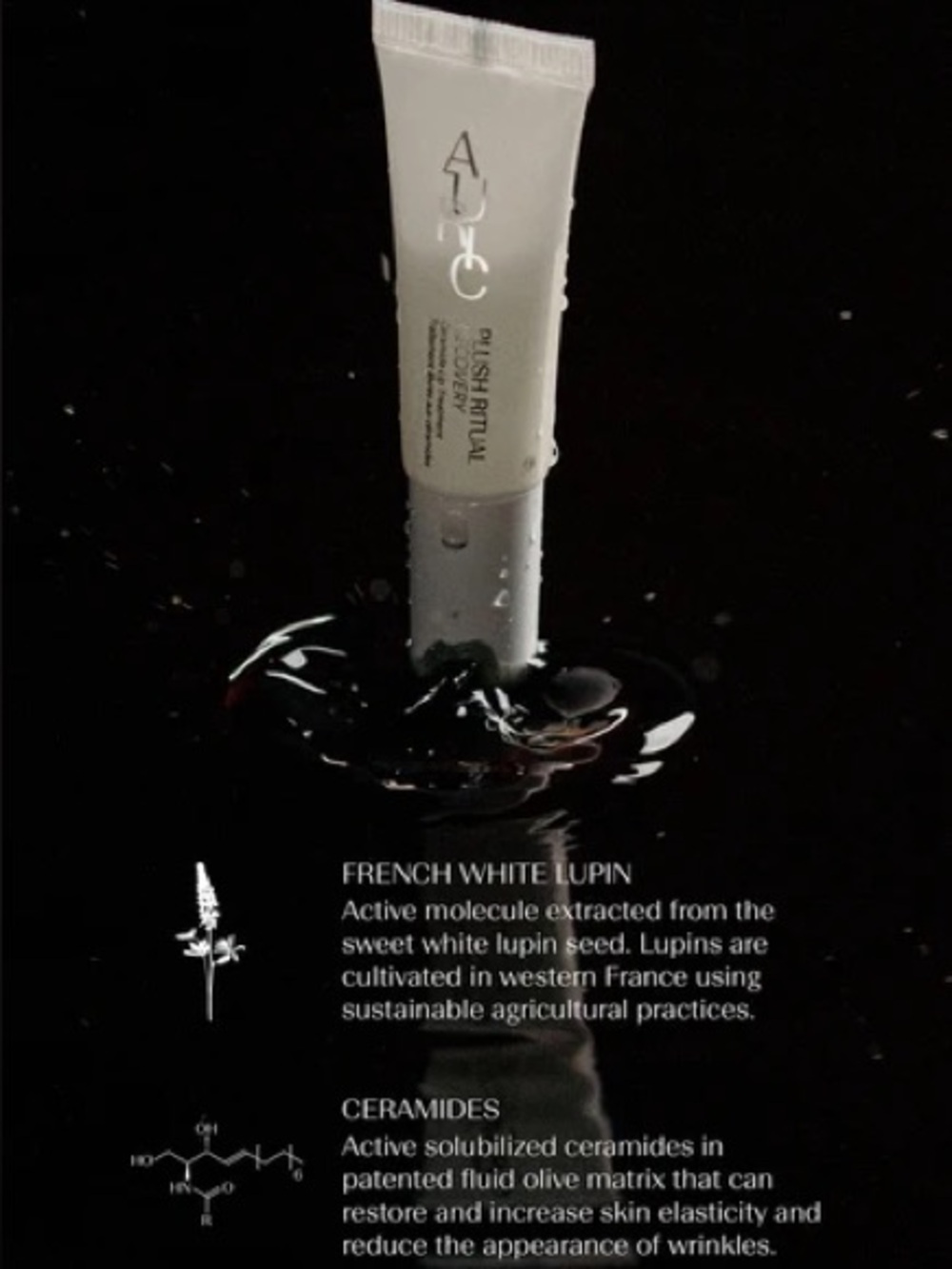 Auric Cosmetics Plush Ritual Recovery Ceramide Lip Treatment Clear NWT - Picture 11 of 11